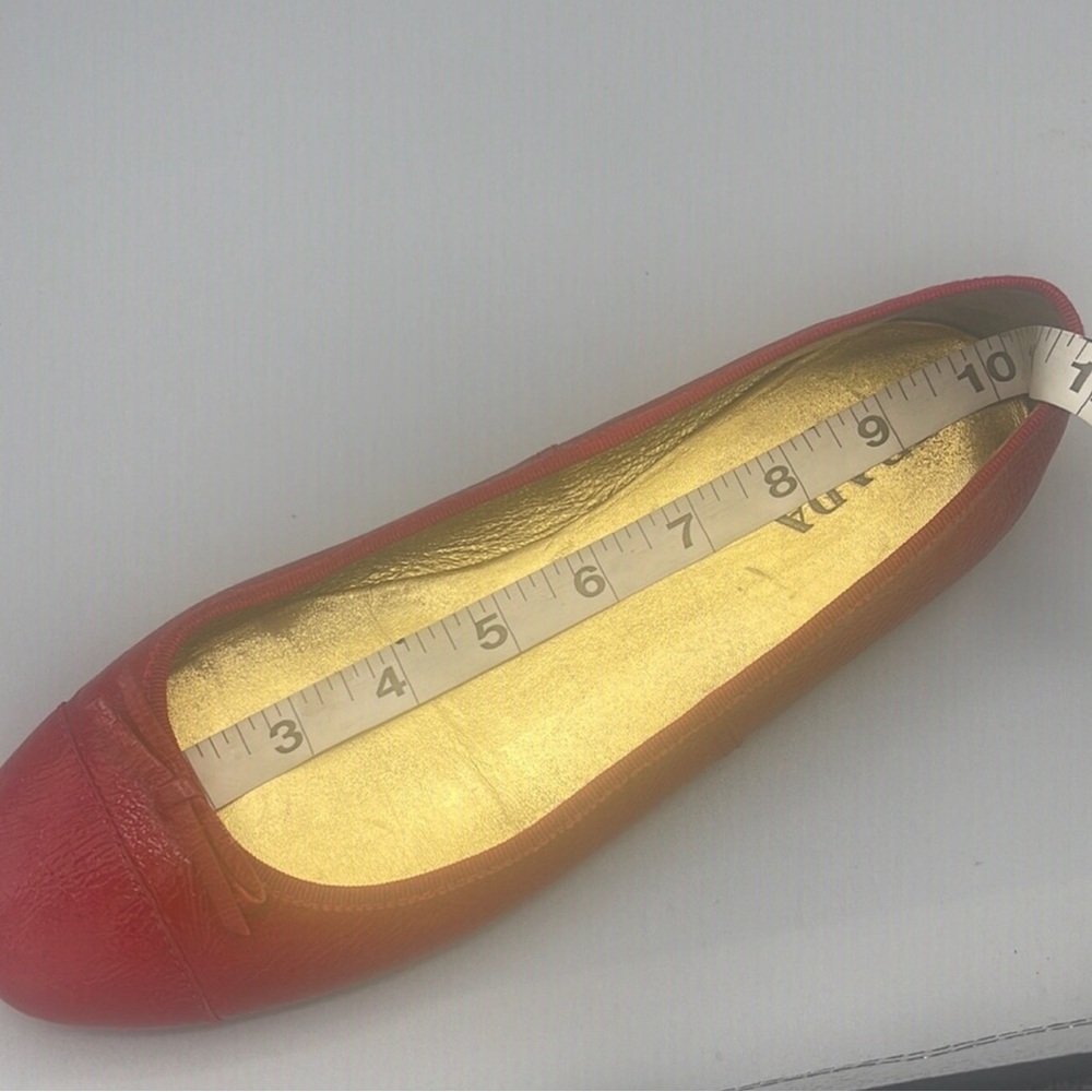 Prada ballet flats- red-39 - Picture 9 of 10